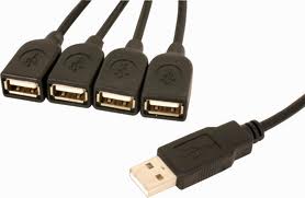 Hub cable USB 1 ra 4 2.0 các cổng linh hoạt, hiệu quả