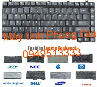 Thay bàn phím laptop Acer eMachines D725