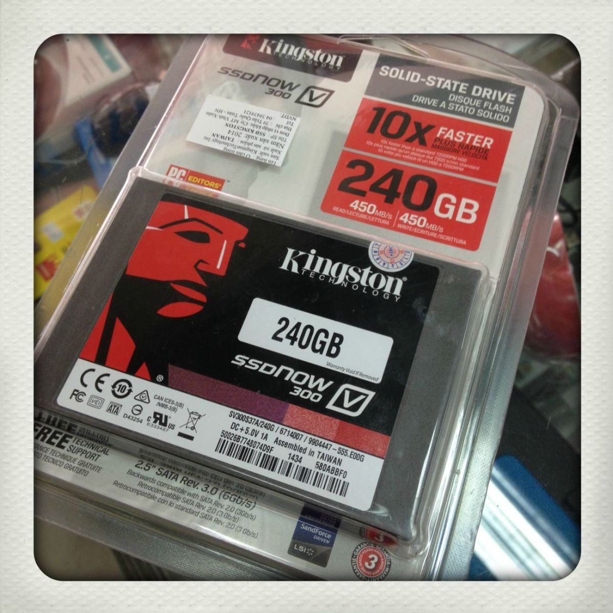 Nâng cấp Ổ cứng SSD 240GB Kington Sata III